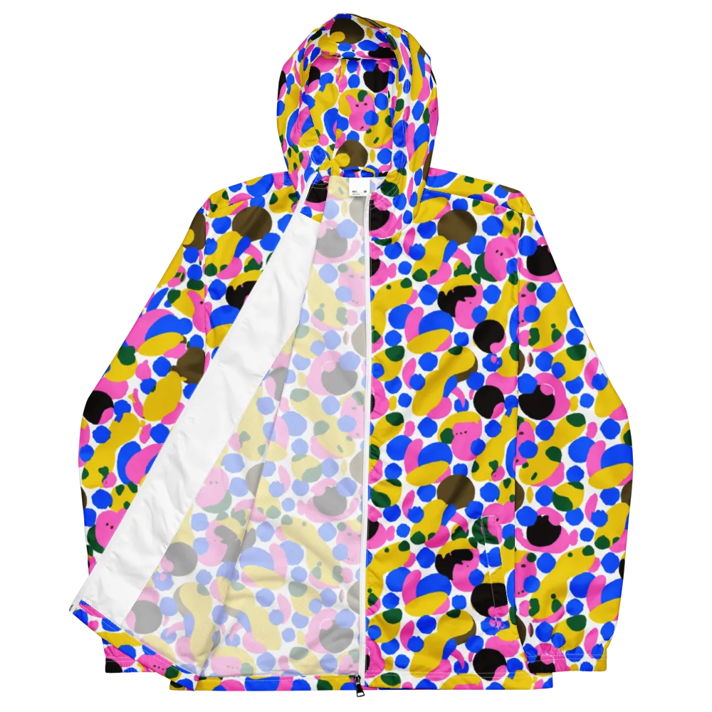 Candy Orchard on Men's Windbreaker — Front