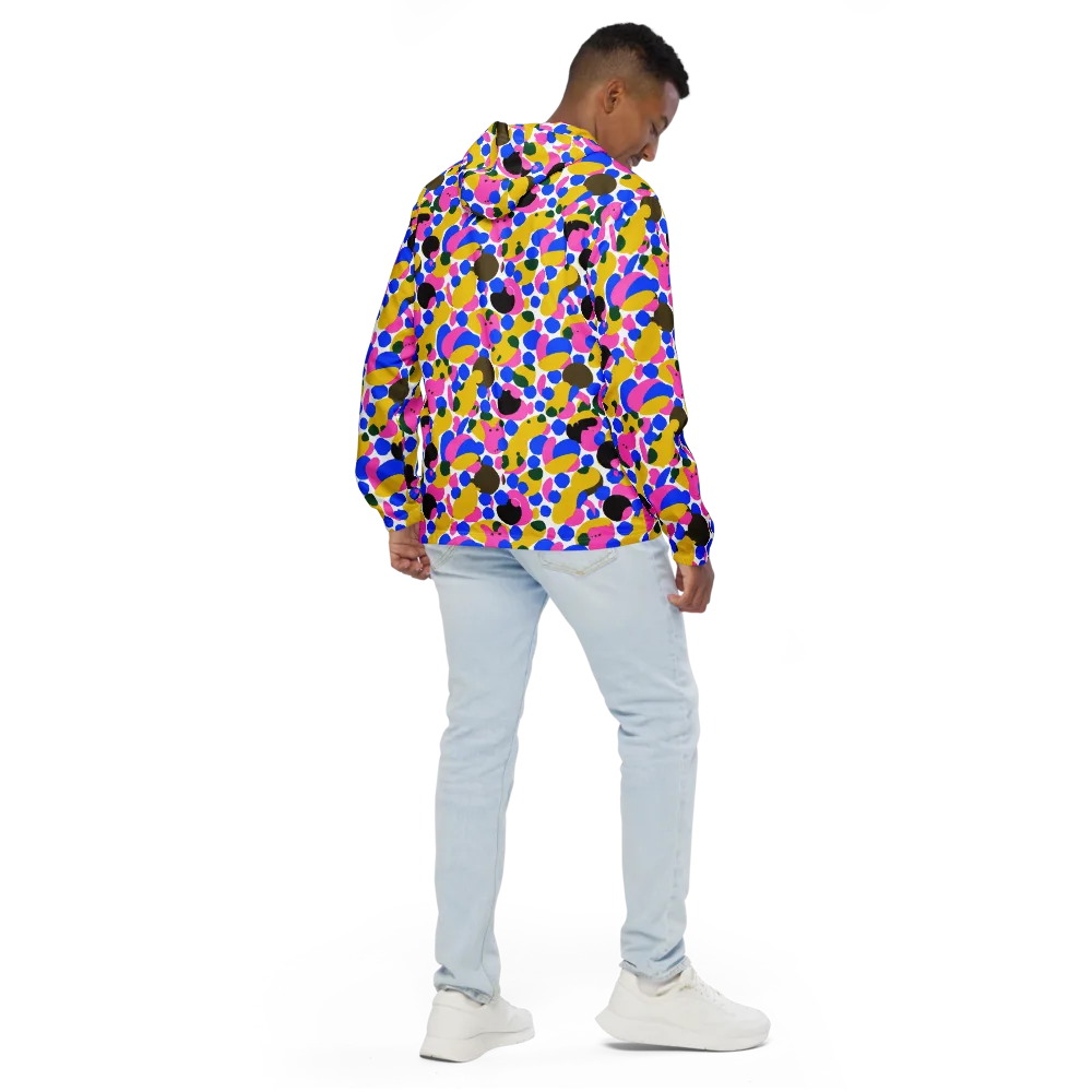 Candy Orchard on Men's Windbreaker — Back