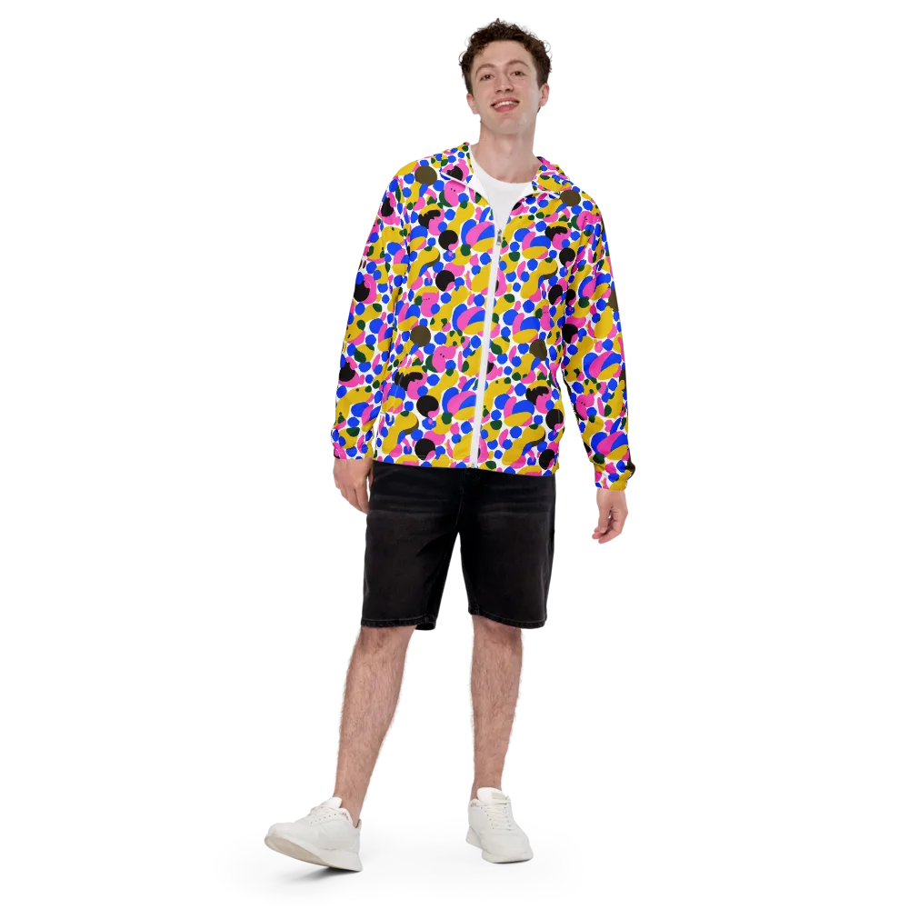 Candy Orchard on Men's Windbreaker — Front