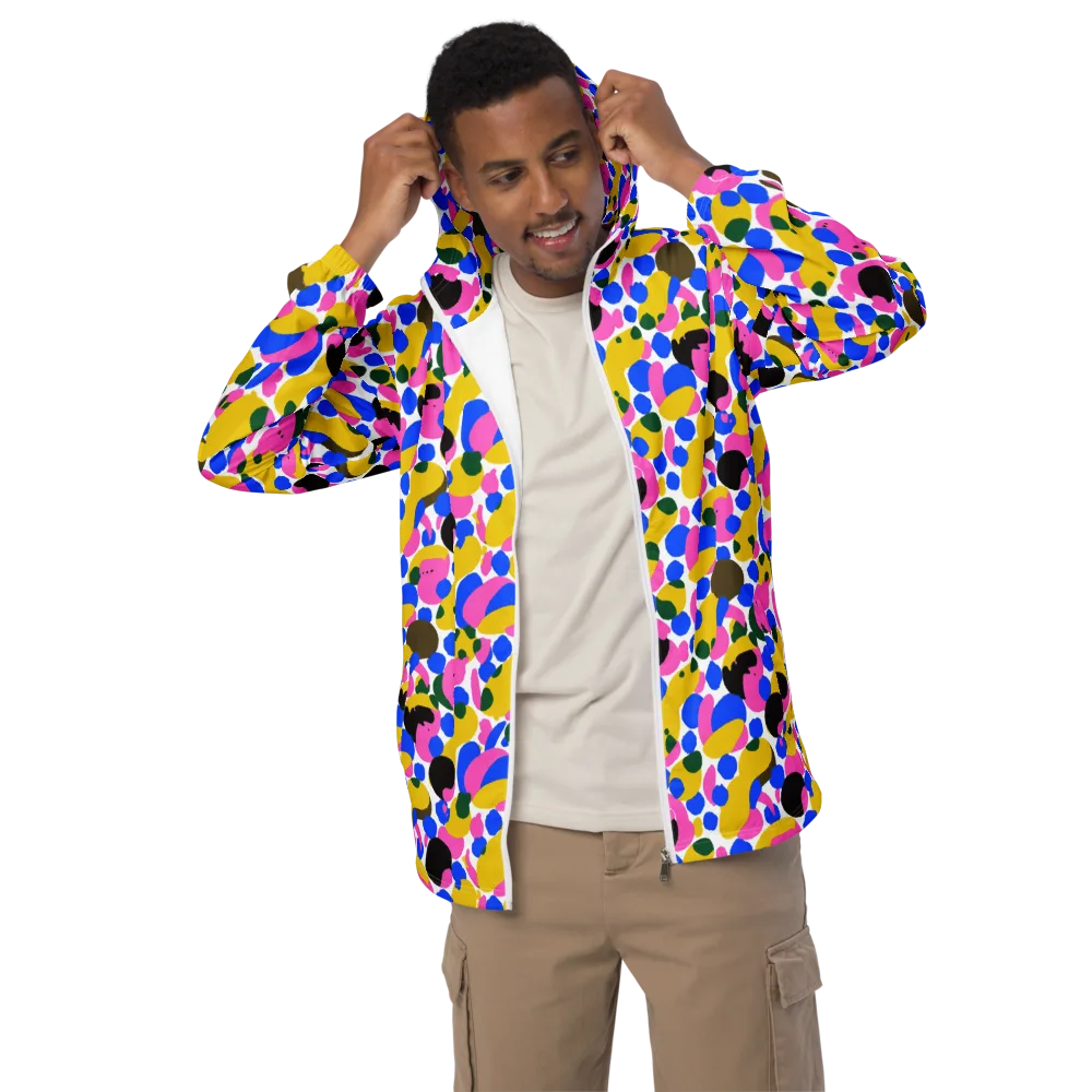 Candy Orchard on Men's Windbreaker — Front