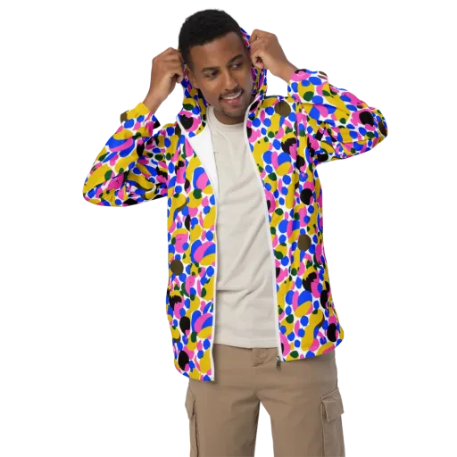 Candy Orchard on a Men's Windbreaker