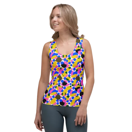 Candy Orchard on a Women's Tank Top