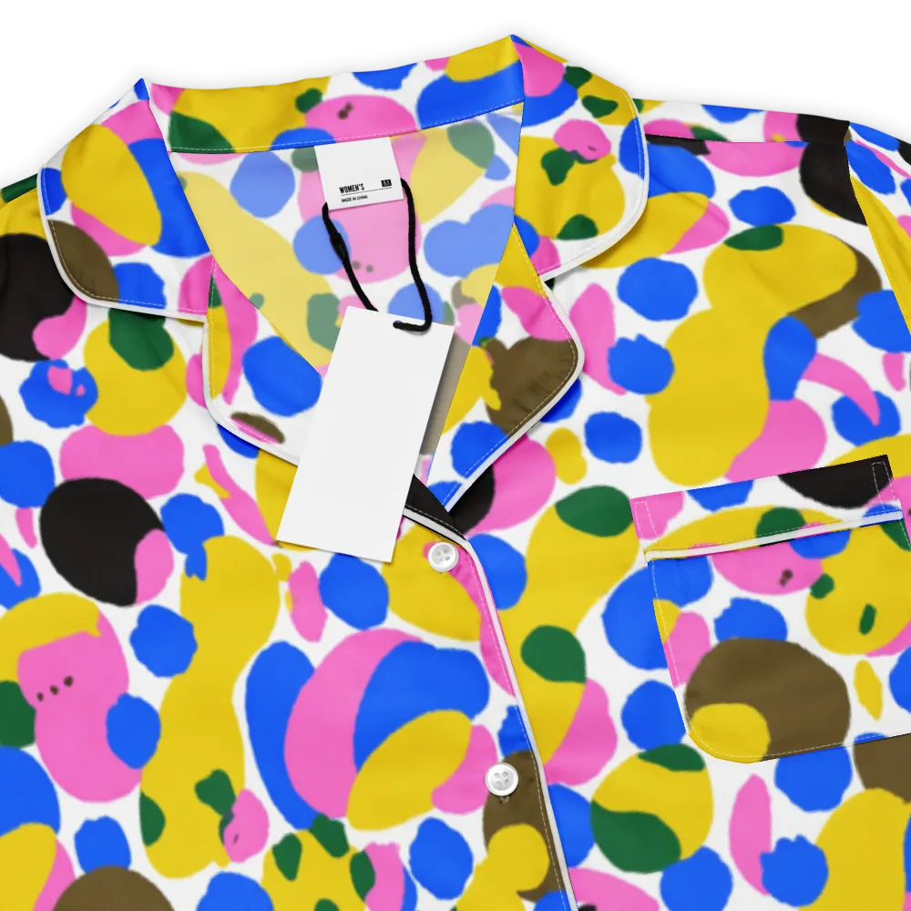 Candy Orchard on Women's Short Sleeve Pajama Top — Product details