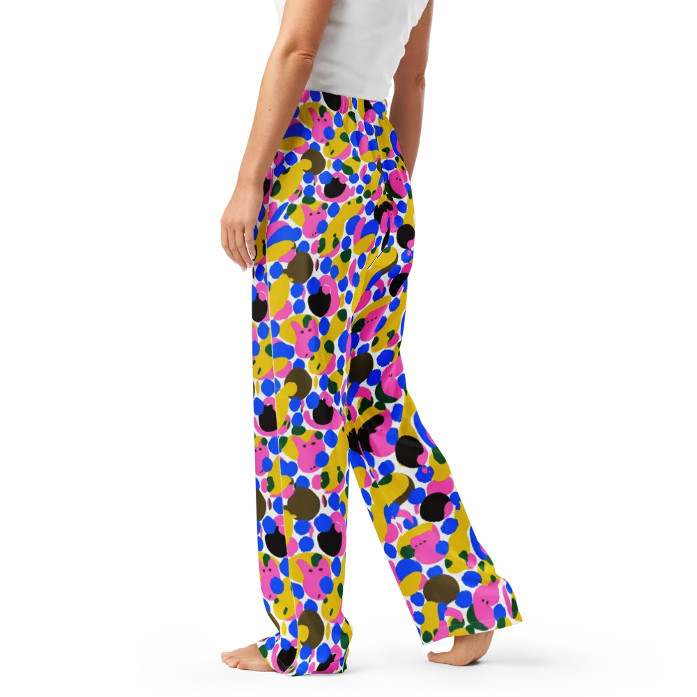 Candy Orchard on Women's Pajama Pants — Left