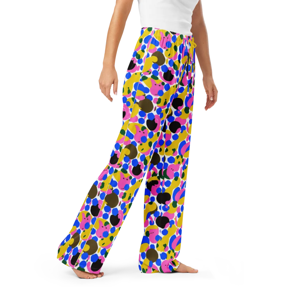 Candy Orchard on Women's Pajama Pants — Right Front