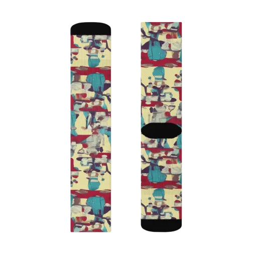 Crimson Tea Salon on a Socks