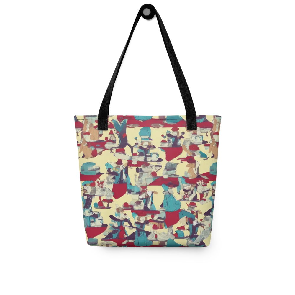 Crimson Tea Salon on Tote Bag — Front
