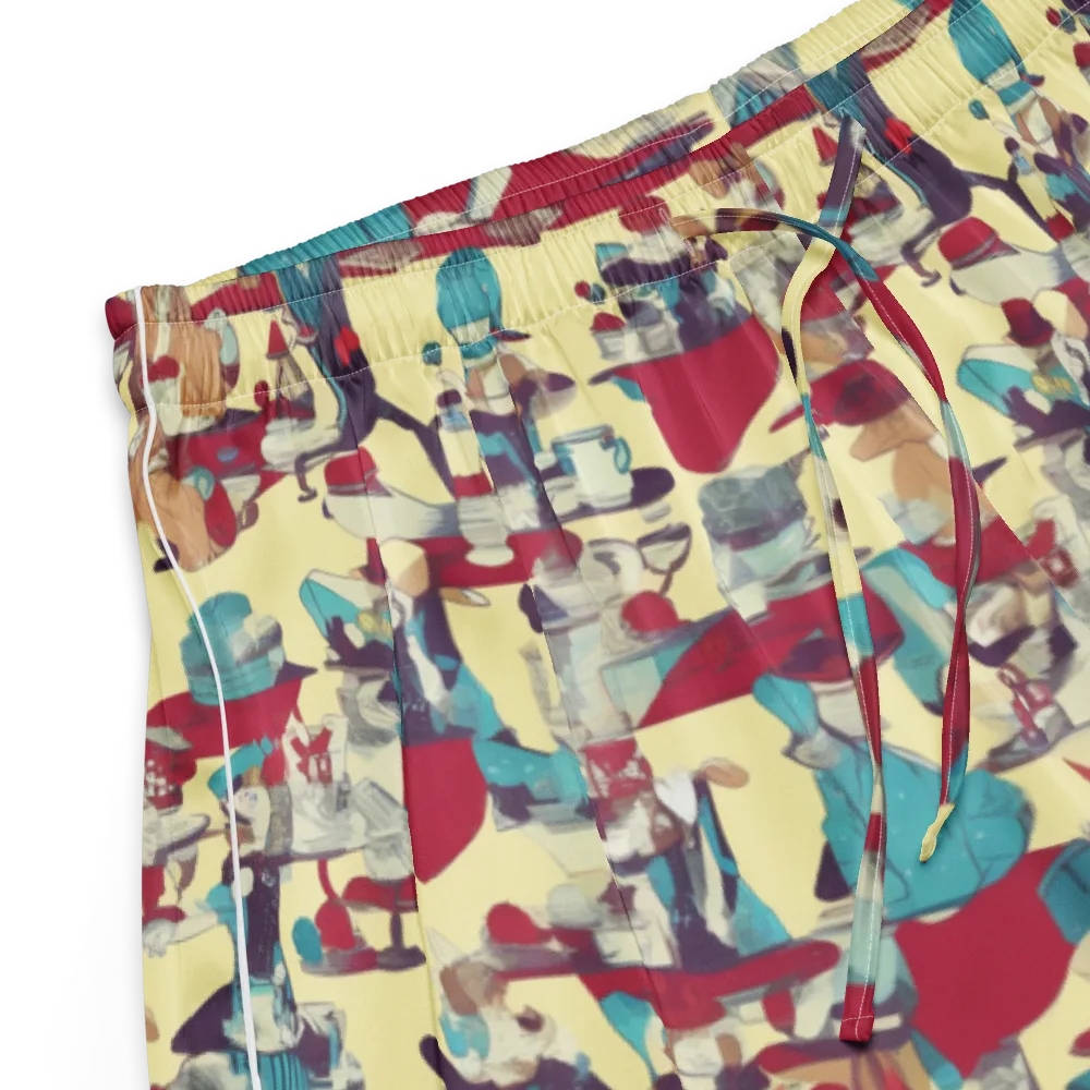 Crimson Tea Salon on Women's Pajama Shorts — Product details