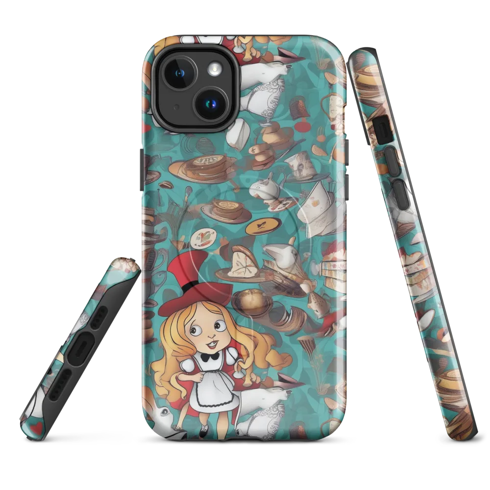 Wonderland Tea Party on MagSafe Tough Case for iPhone® — Front