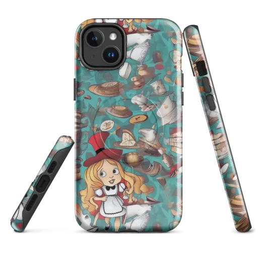 Wonderland Tea Party on a MagSafe Tough Case for iPhone®