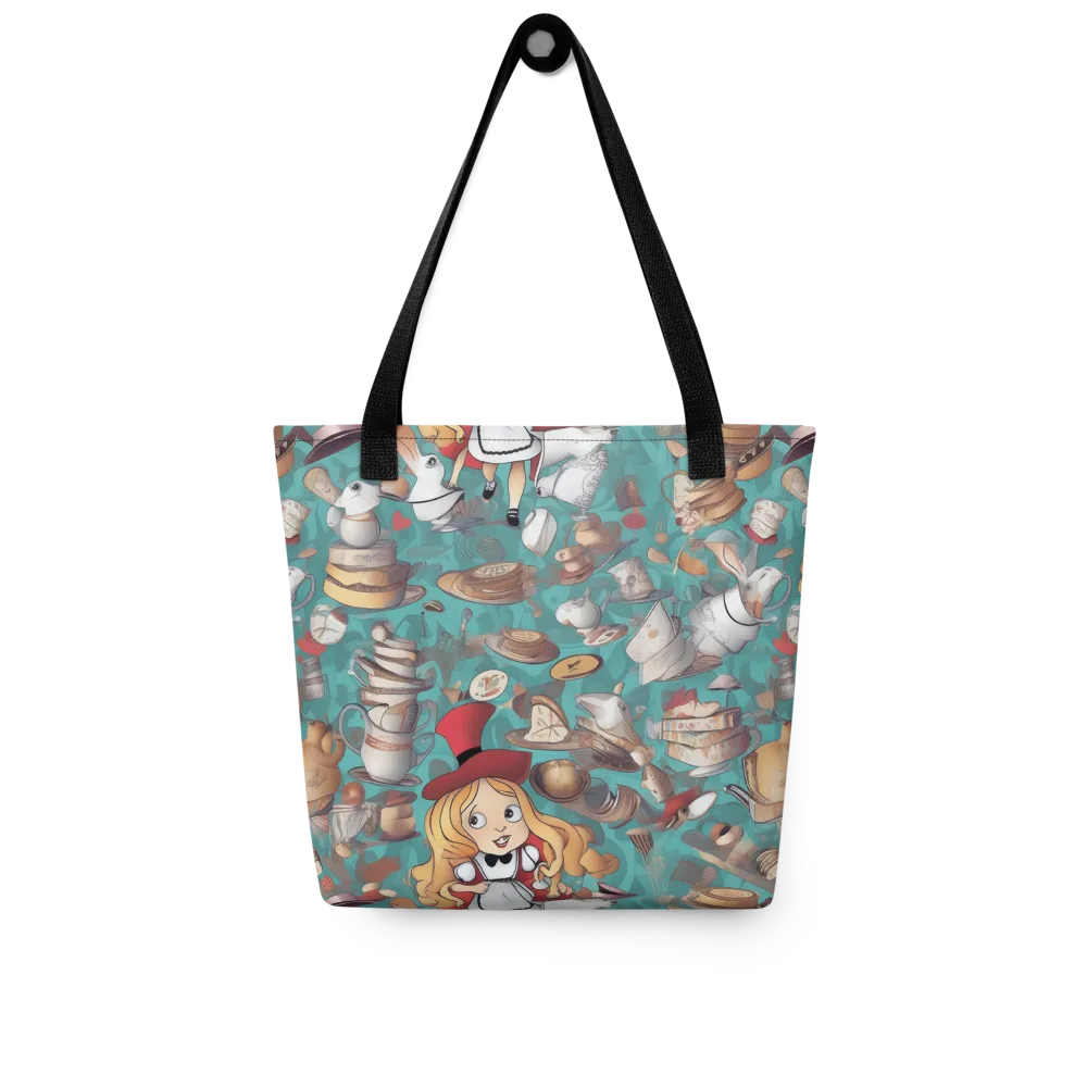 Wonderland Tea Party on Tote Bag — Front