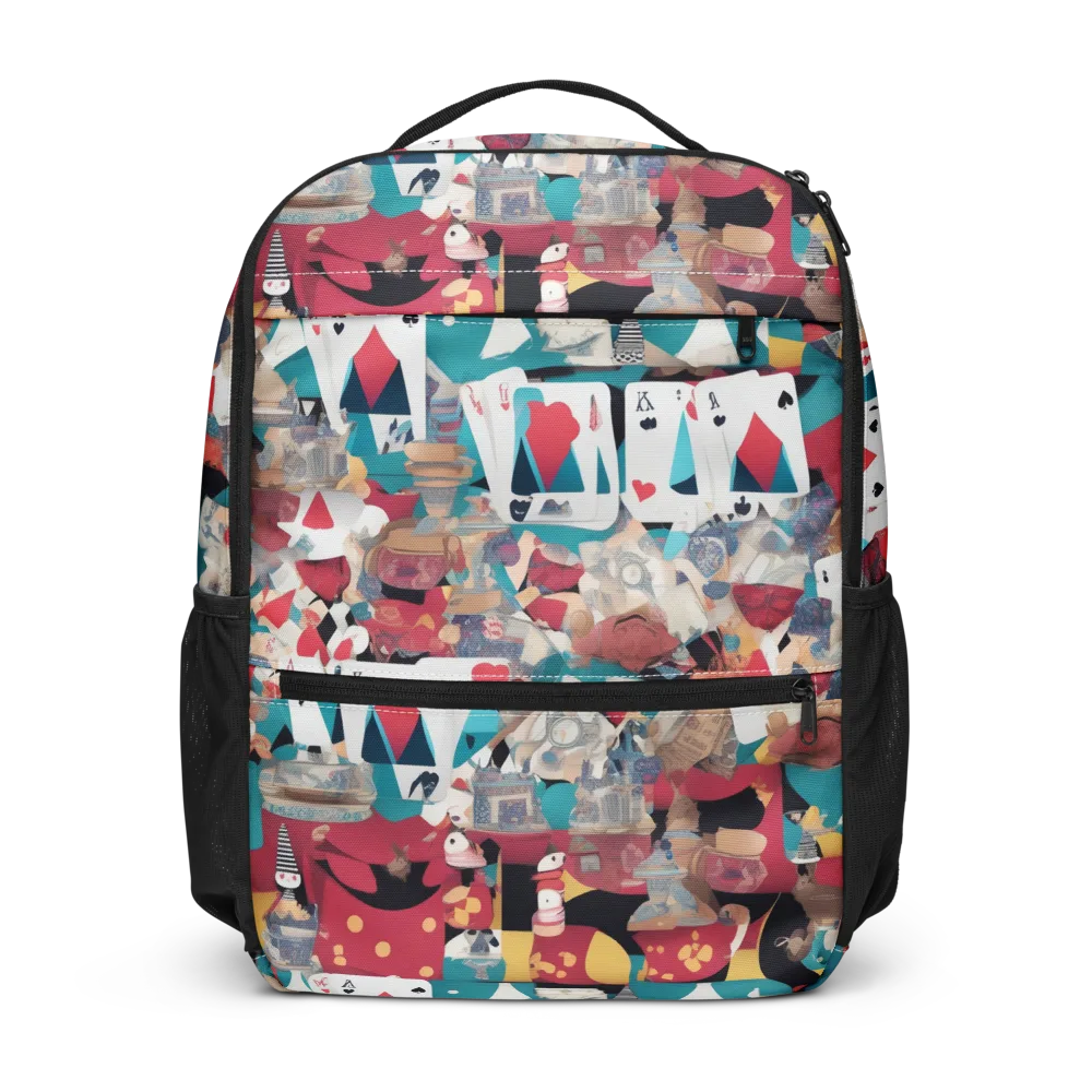 Carnival Solitaire on Utility Backpack — Front