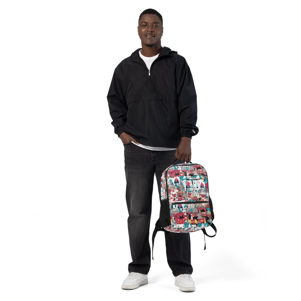Carnival Solitaire on Utility Backpack — Front