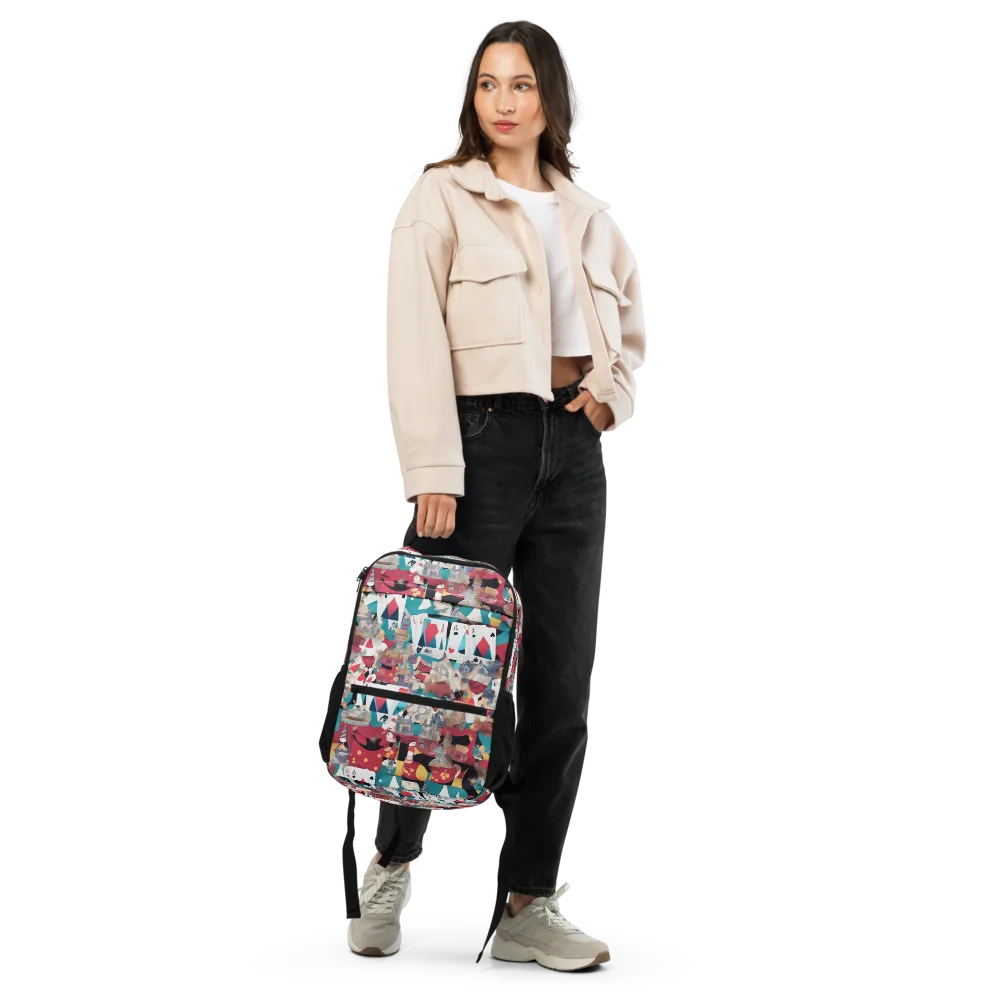 Carnival Solitaire on Utility Backpack — Front