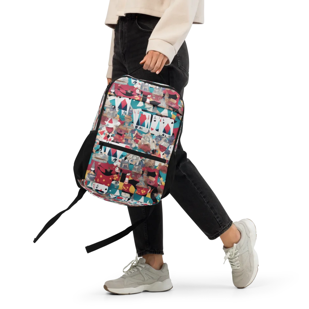 Carnival Solitaire on Utility Backpack — Front