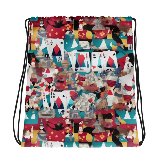 Carnival Solitaire on a Drawstring Bag