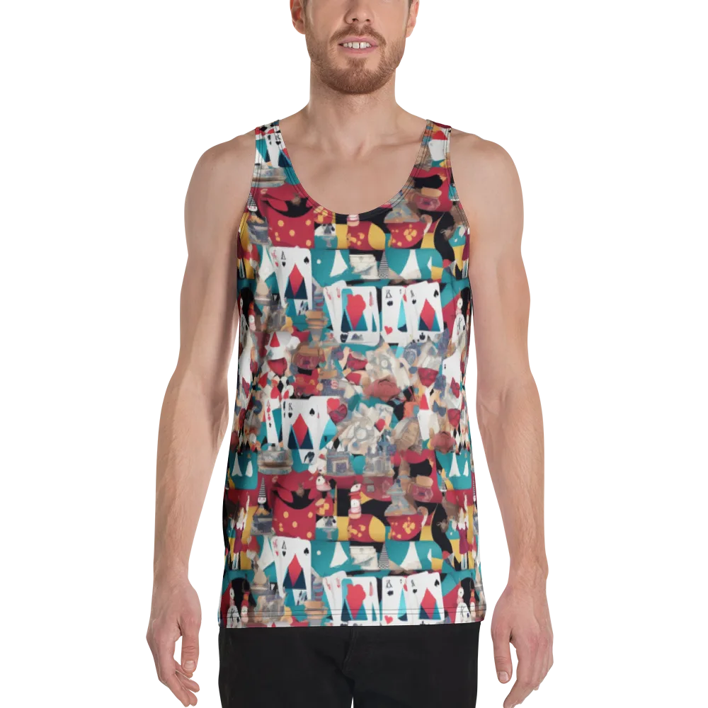Carnival Solitaire on Men's Tank Top — Front
