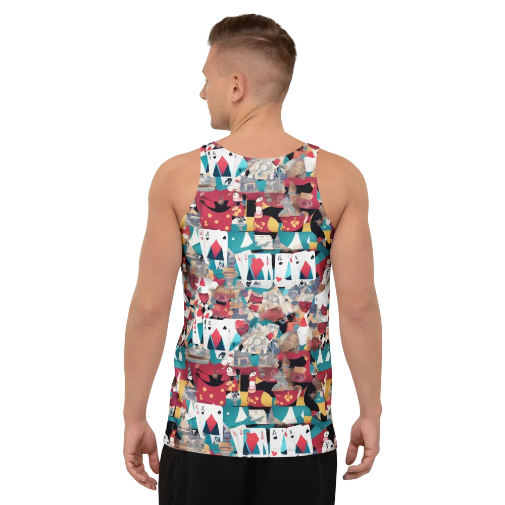 Carnival Solitaire on Men's Tank Top — Back