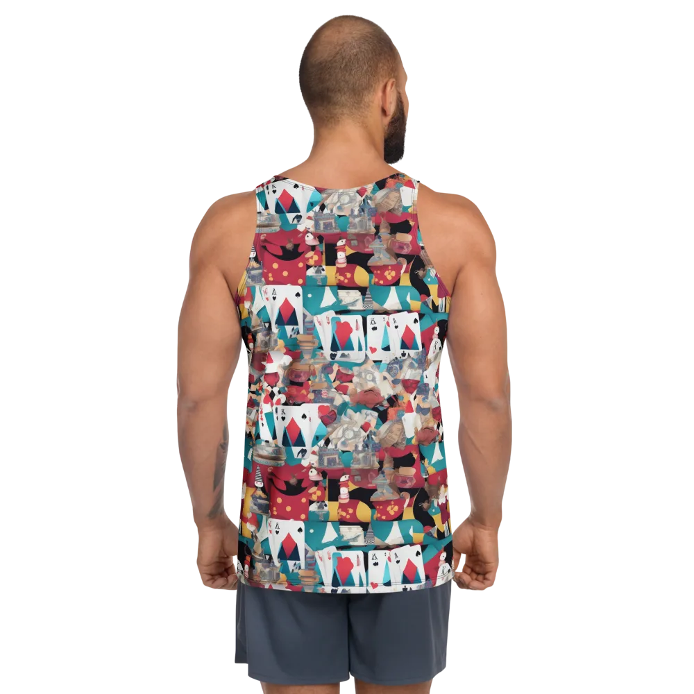 Carnival Solitaire on Men's Tank Top — Back