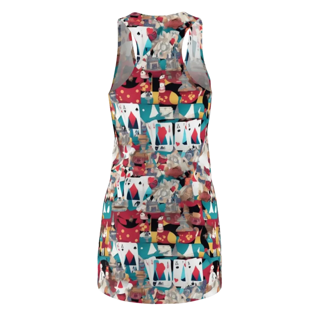 Carnival Solitaire on Racerback Dress — Back