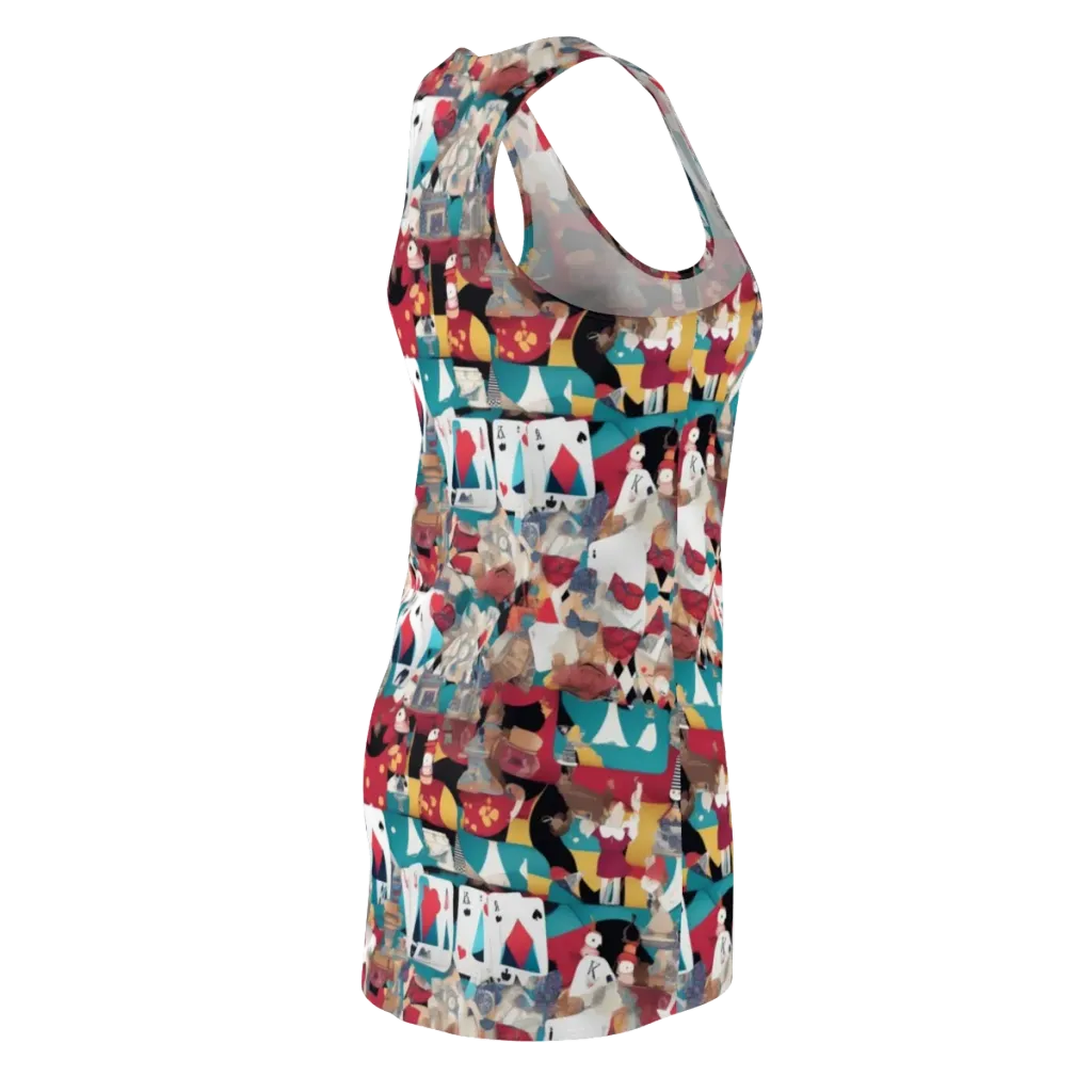 Carnival Solitaire on Racerback Dress — Back Side