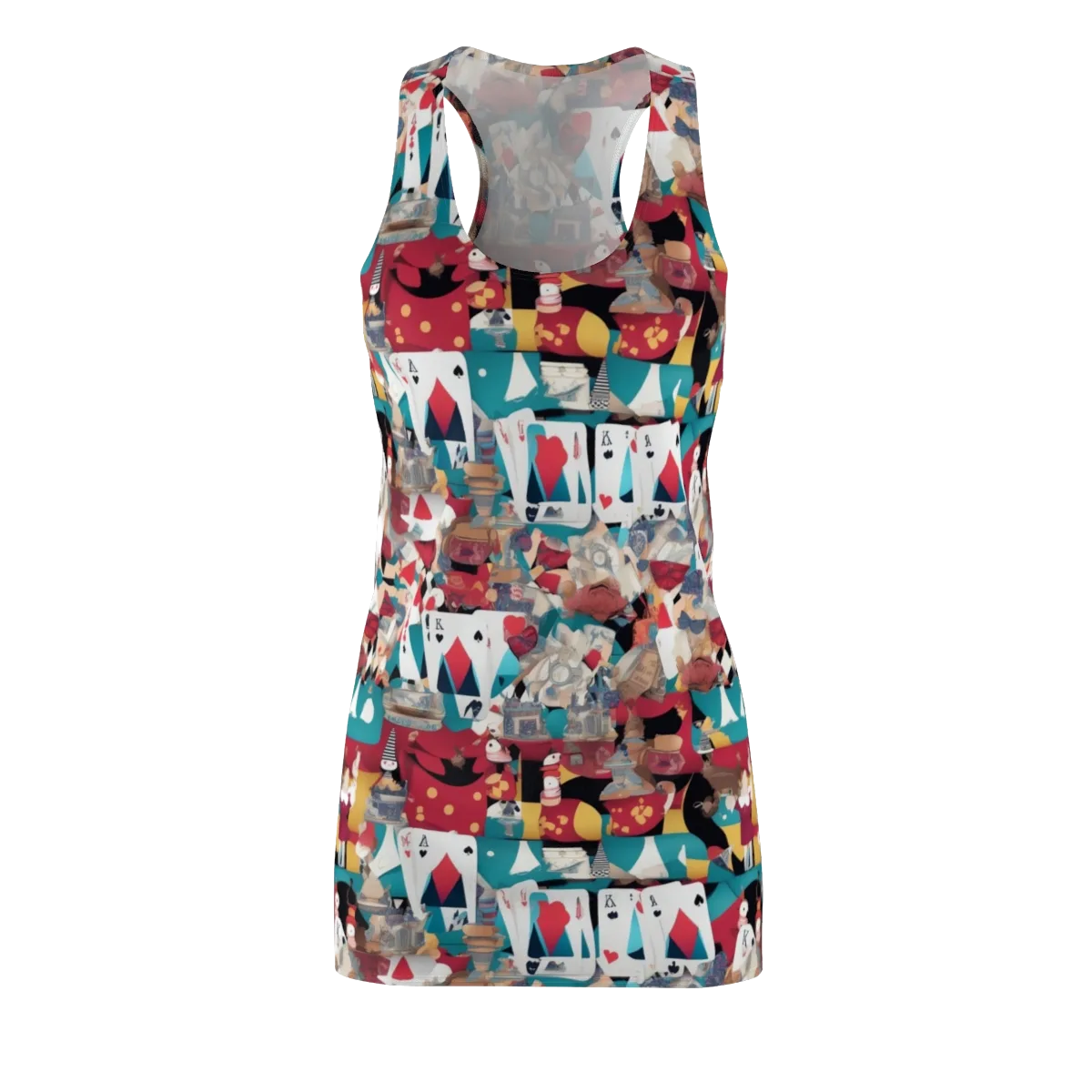 Carnival Solitaire on Racerback Dress — Front