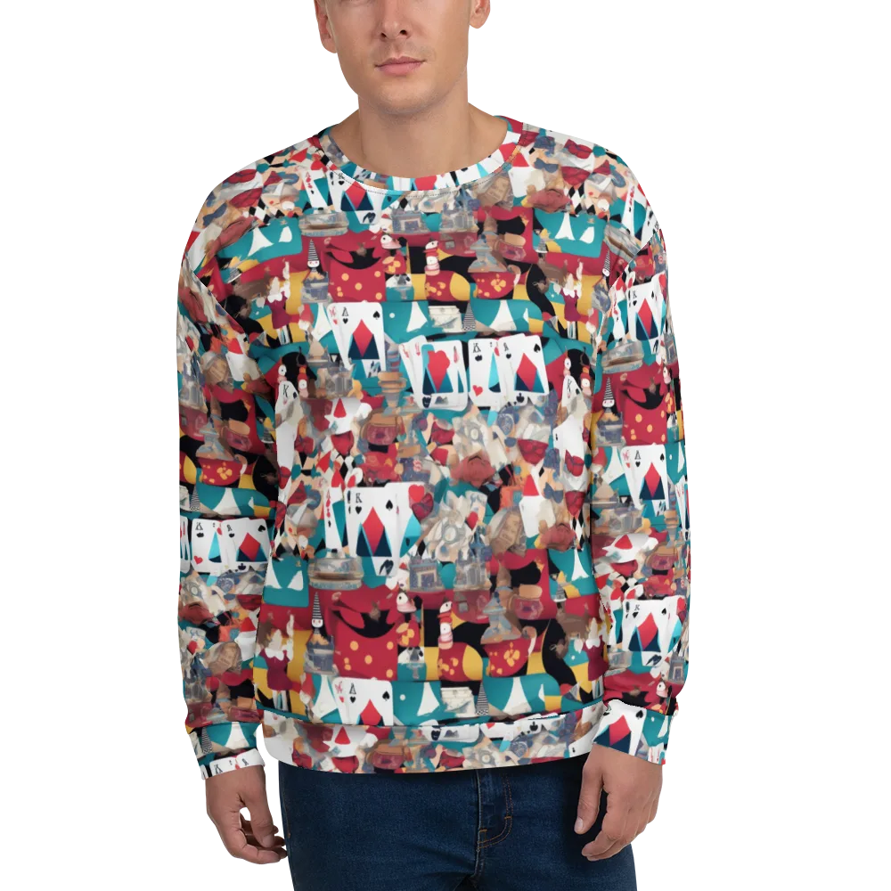 Carnival Solitaire on Sweatshirt — Front