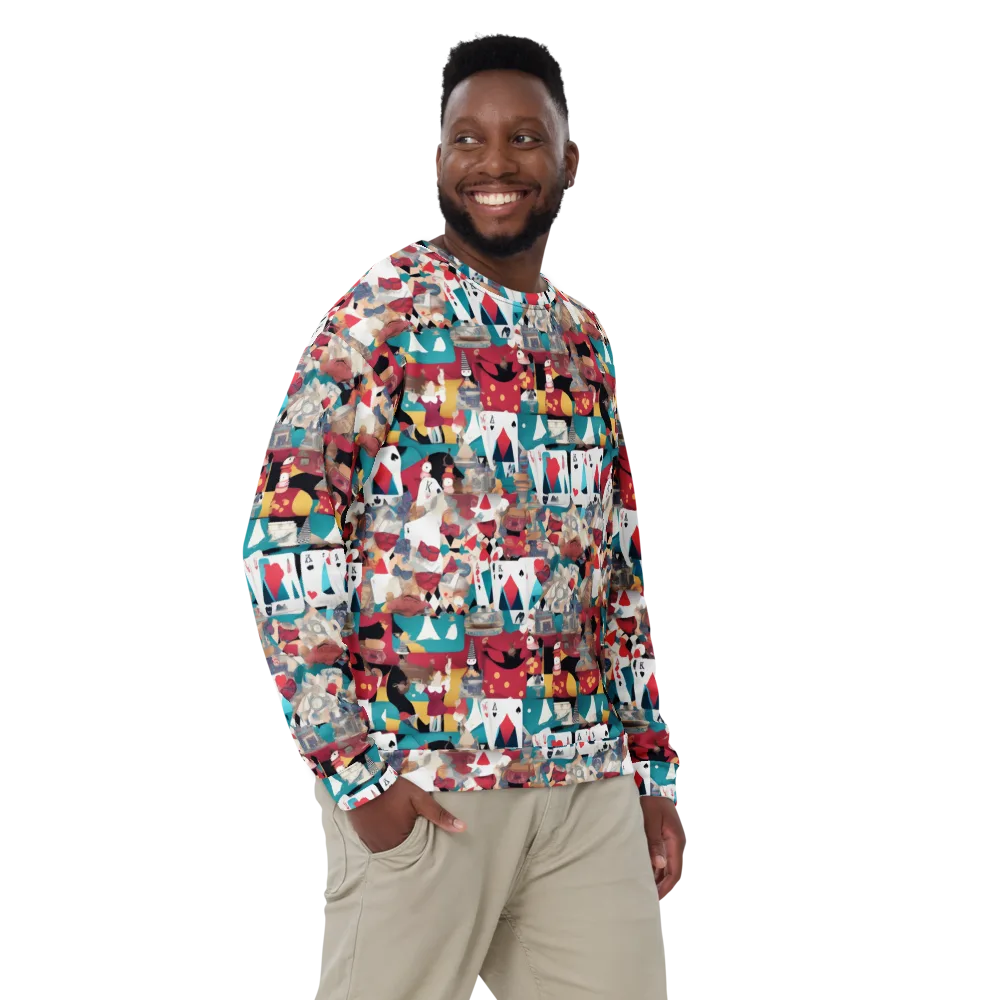 Carnival Solitaire on Sweatshirt — Front