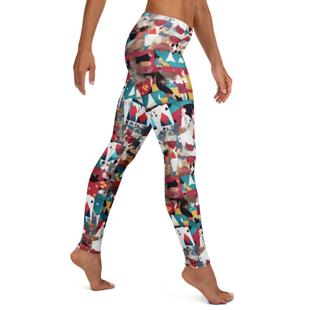 Carnival Solitaire on Leggings — Right