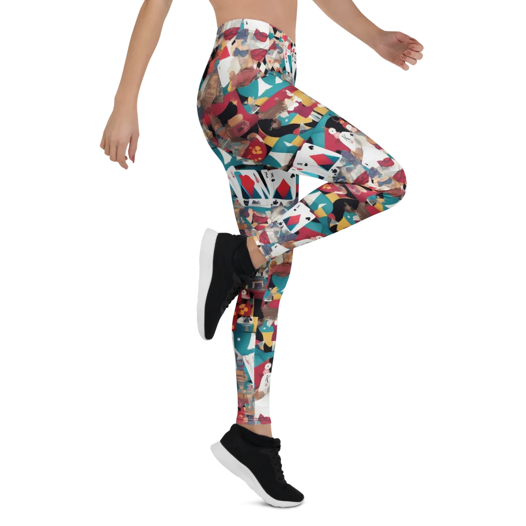 Carnival Solitaire on Leggings — Right
