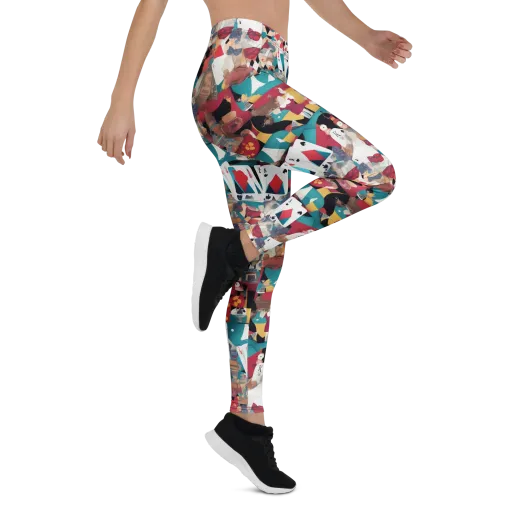 Carnival Solitaire on a Leggings