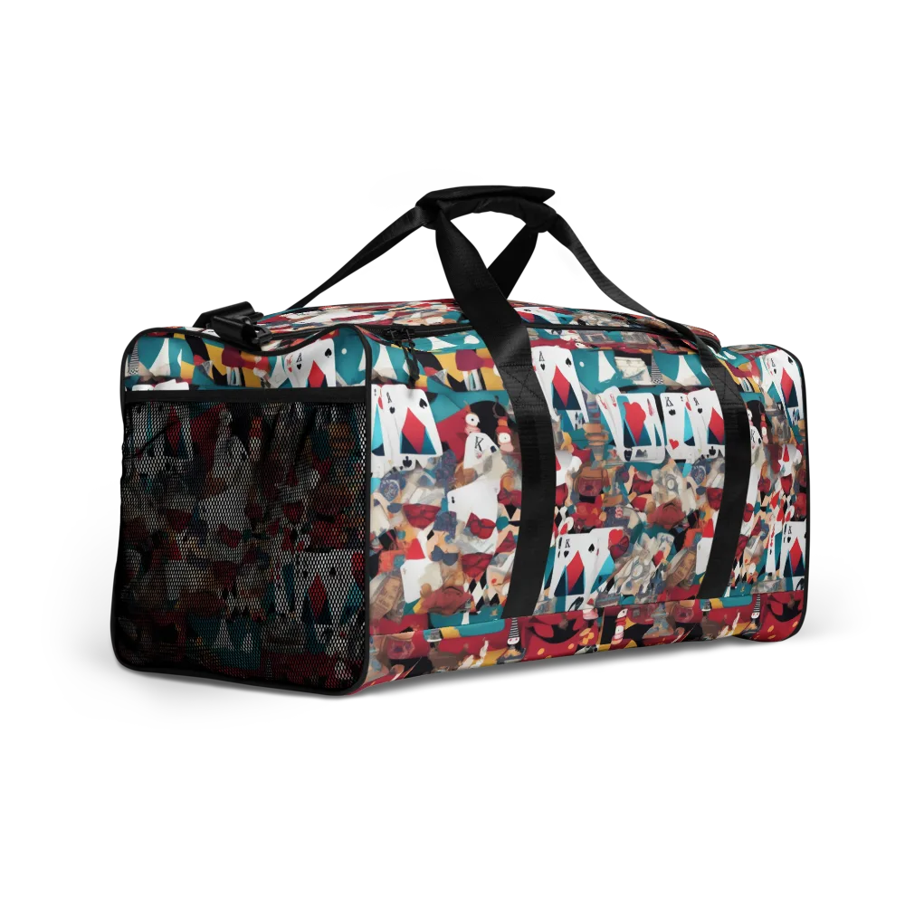 Carnival Solitaire on Duffle Bag — Right Front