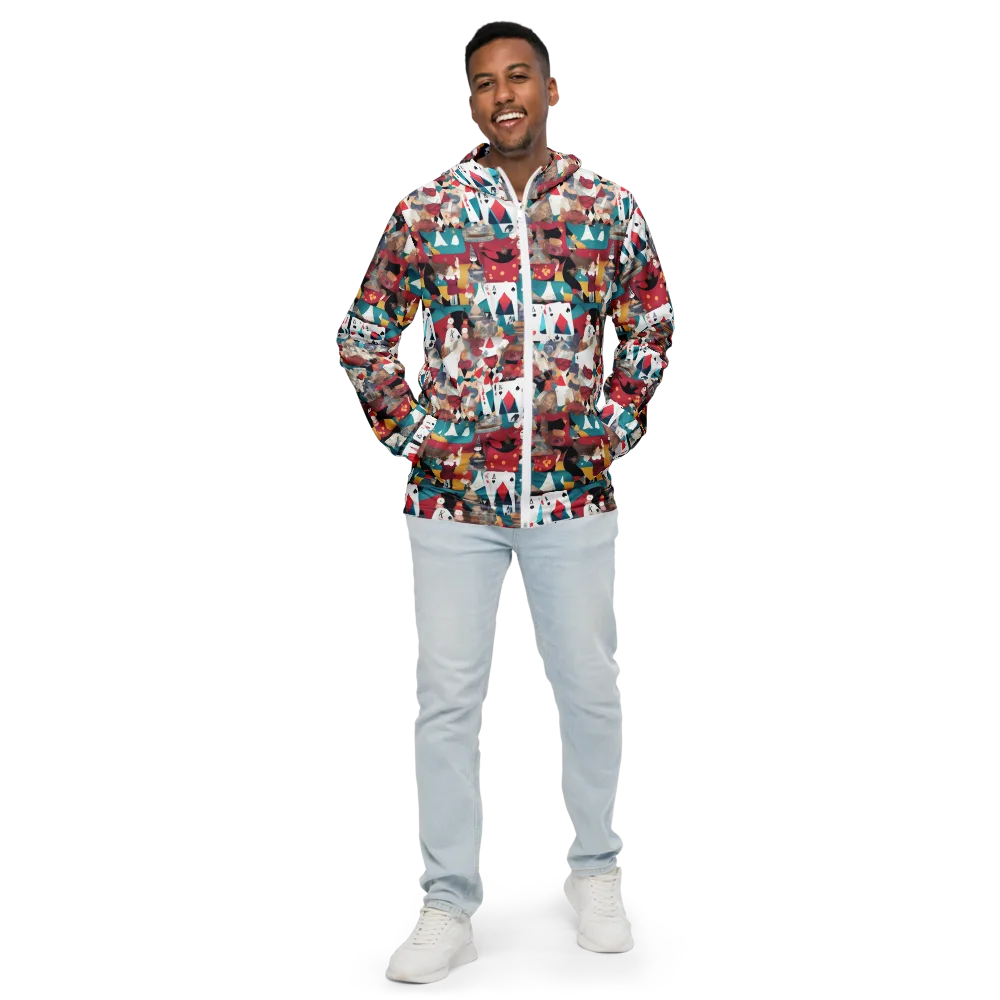Carnival Solitaire on Men's Windbreaker — Front