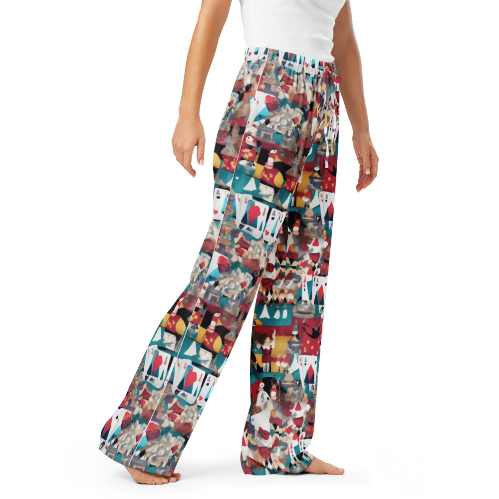 Carnival Solitaire on Women's Pajama Pants — Right Front