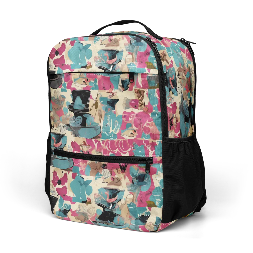 Cabinet of Curiosities on Utility Backpack — Left Front