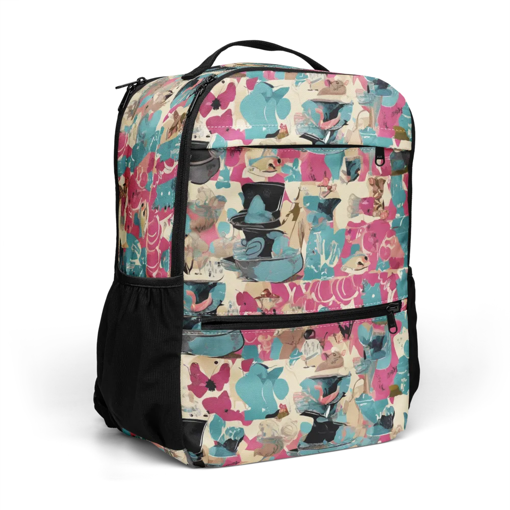 Cabinet of Curiosities on Utility Backpack — Right Front