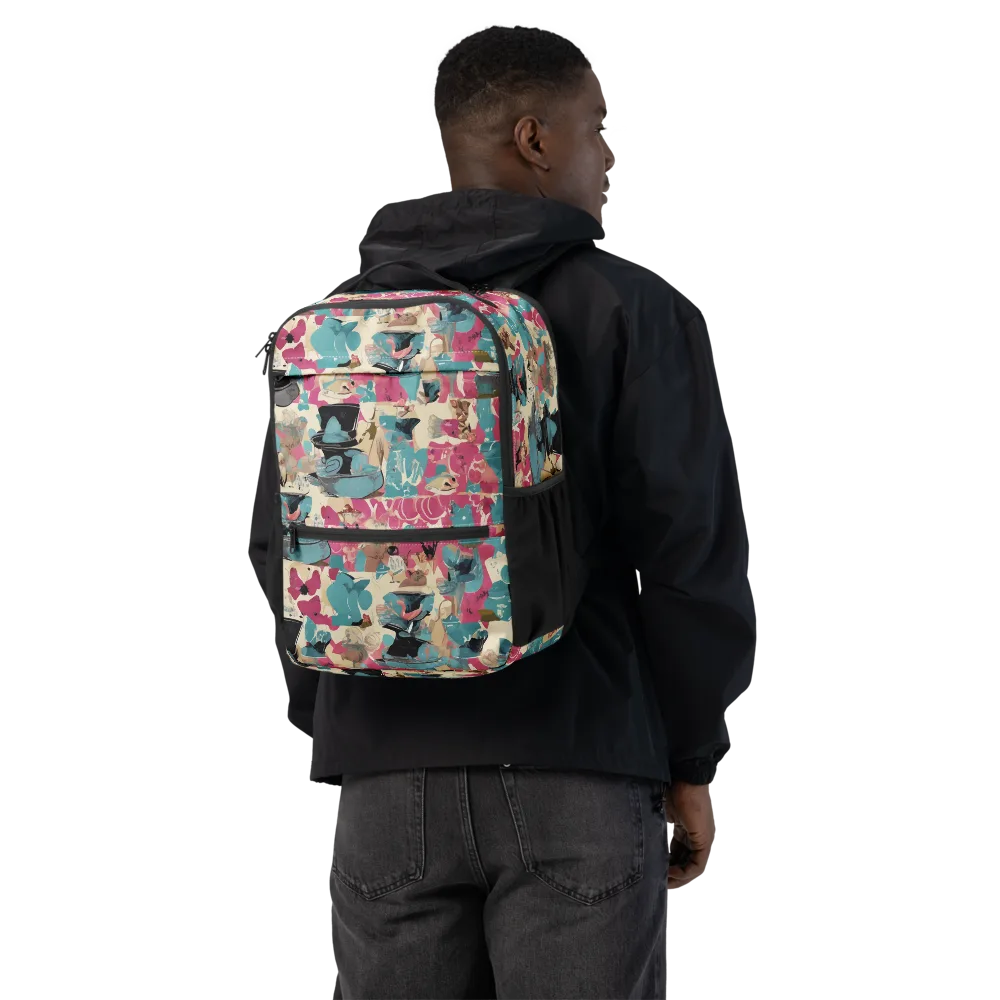 Cabinet of Curiosities on Utility Backpack — Back