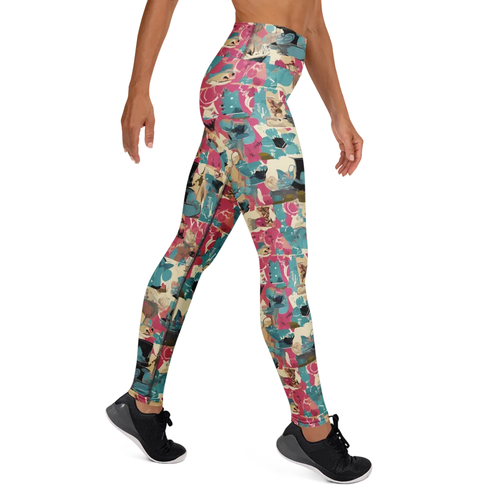Cabinet of Curiosities on Yoga Leggings — Right