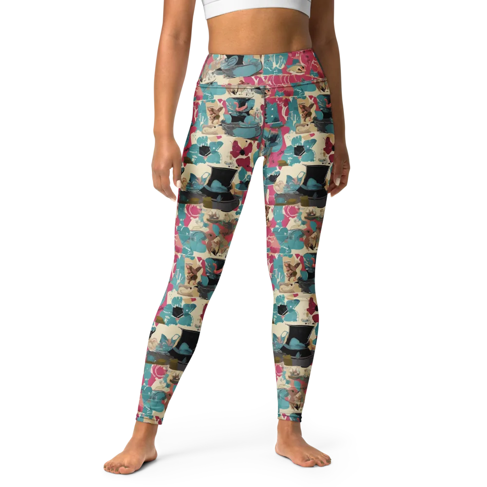 Cabinet of Curiosities on Yoga Leggings — Front