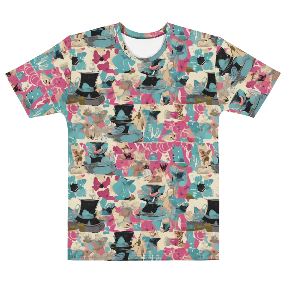 Cabinet of Curiosities on Men's Cotton Crew Neck T-Shirt — Front