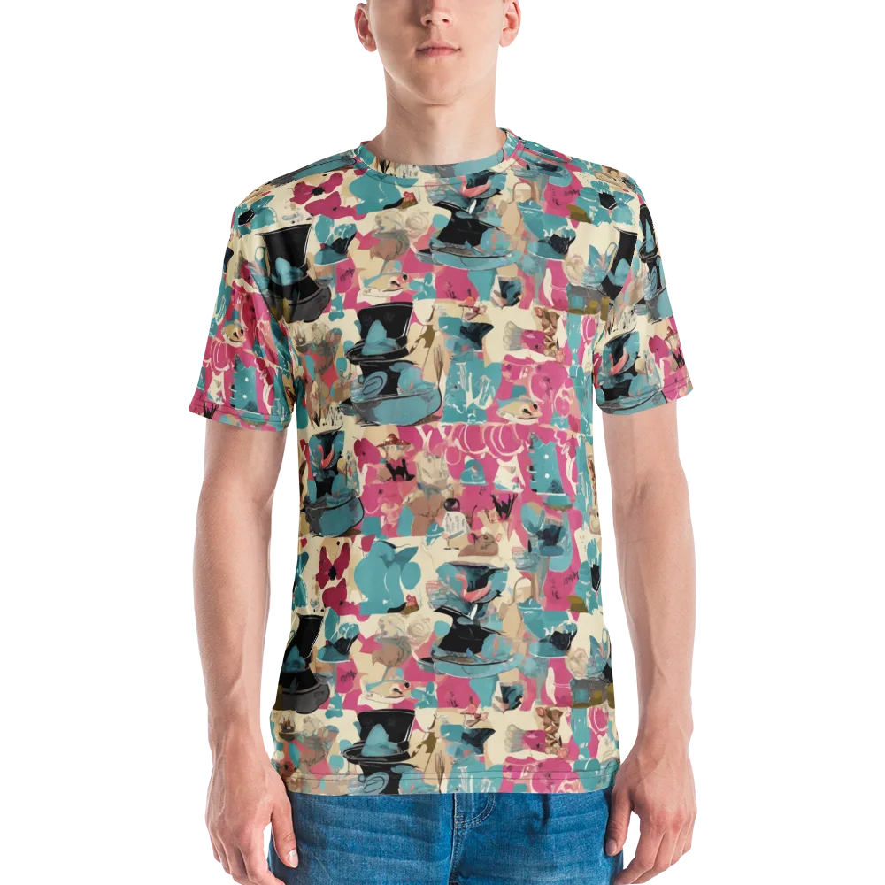 Cabinet of Curiosities on Men's Crew Neck T-Shirt — Front