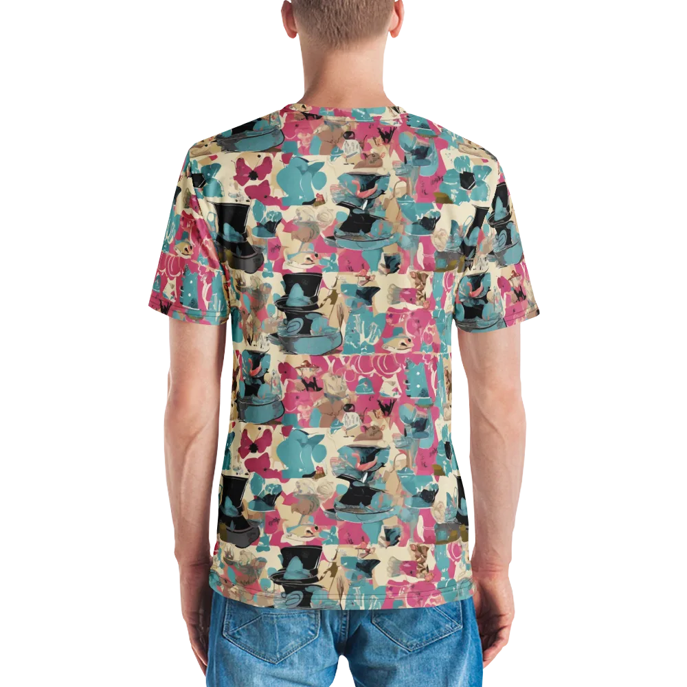 Cabinet of Curiosities on Men's Crew Neck T-Shirt — Back