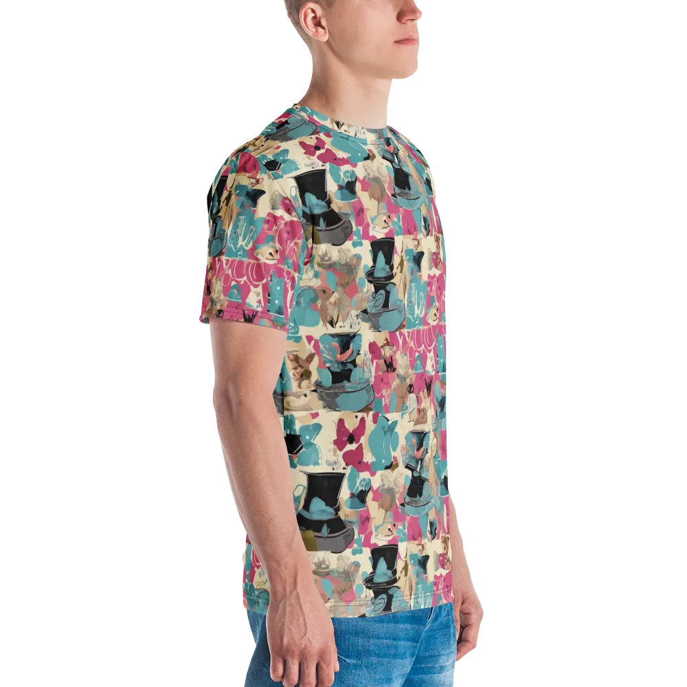 Cabinet of Curiosities on Men's Crew Neck T-Shirt — Right