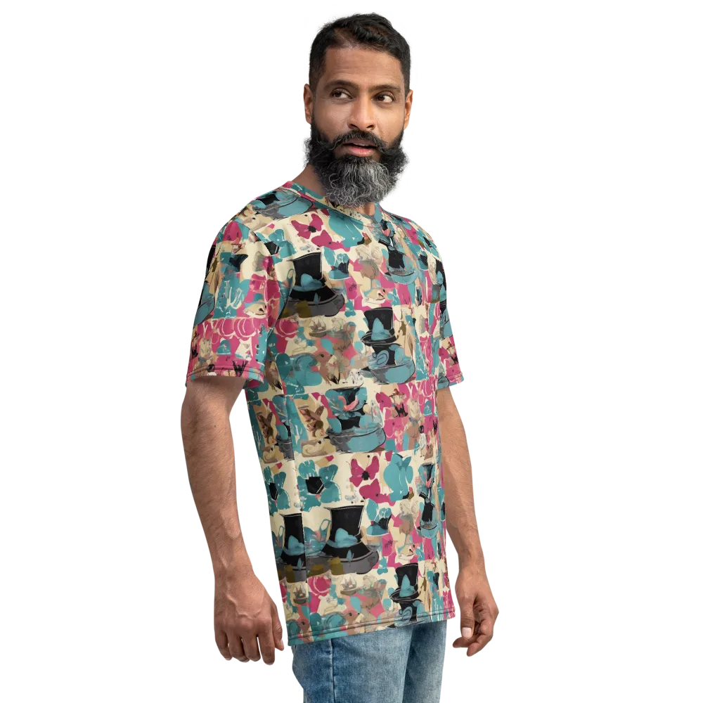 Cabinet of Curiosities on Men's Crew Neck T-Shirt — Right