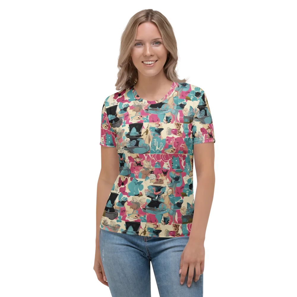 Cabinet of Curiosities on Women's Crew Neck T-Shirt — Front