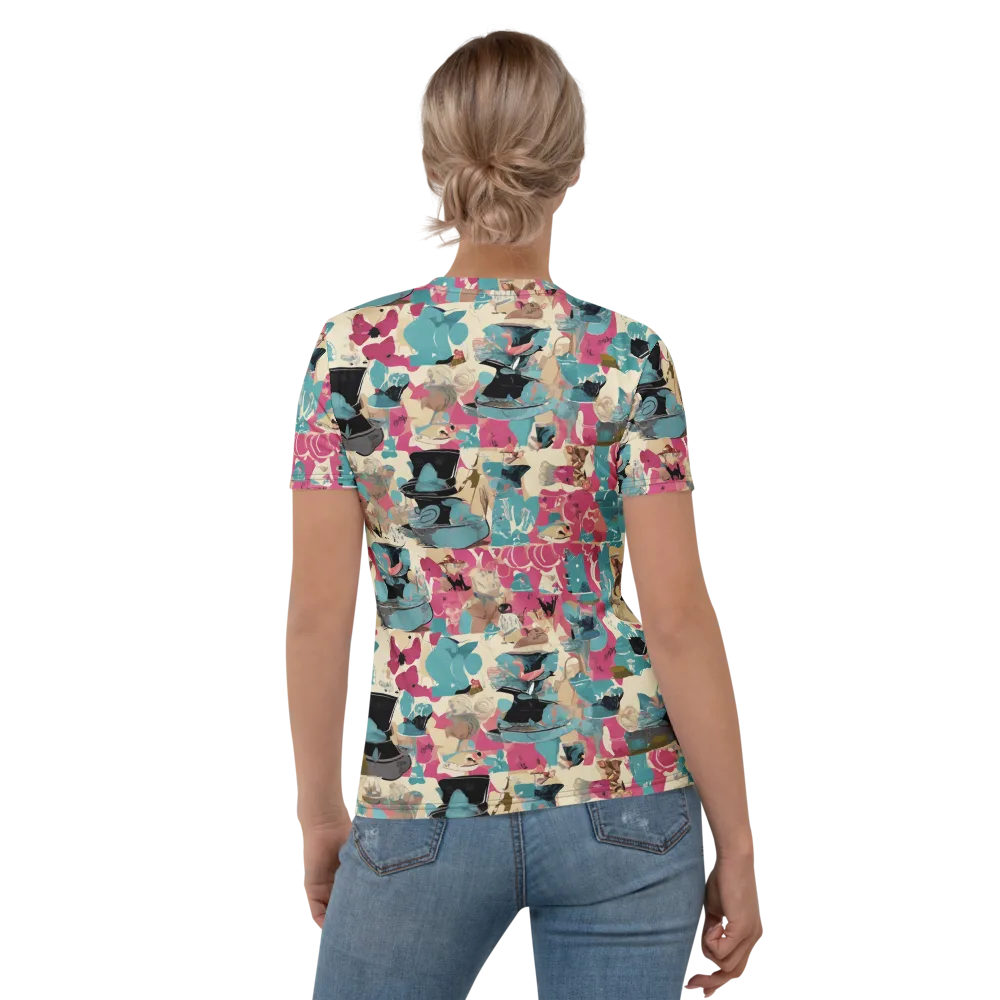 Cabinet of Curiosities on Women's Crew Neck T-Shirt — Back