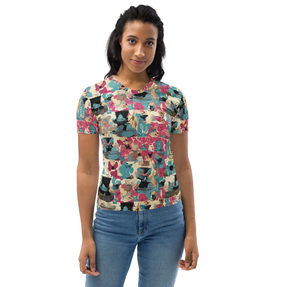 Cabinet of Curiosities on Women's Crew Neck T-Shirt — Front