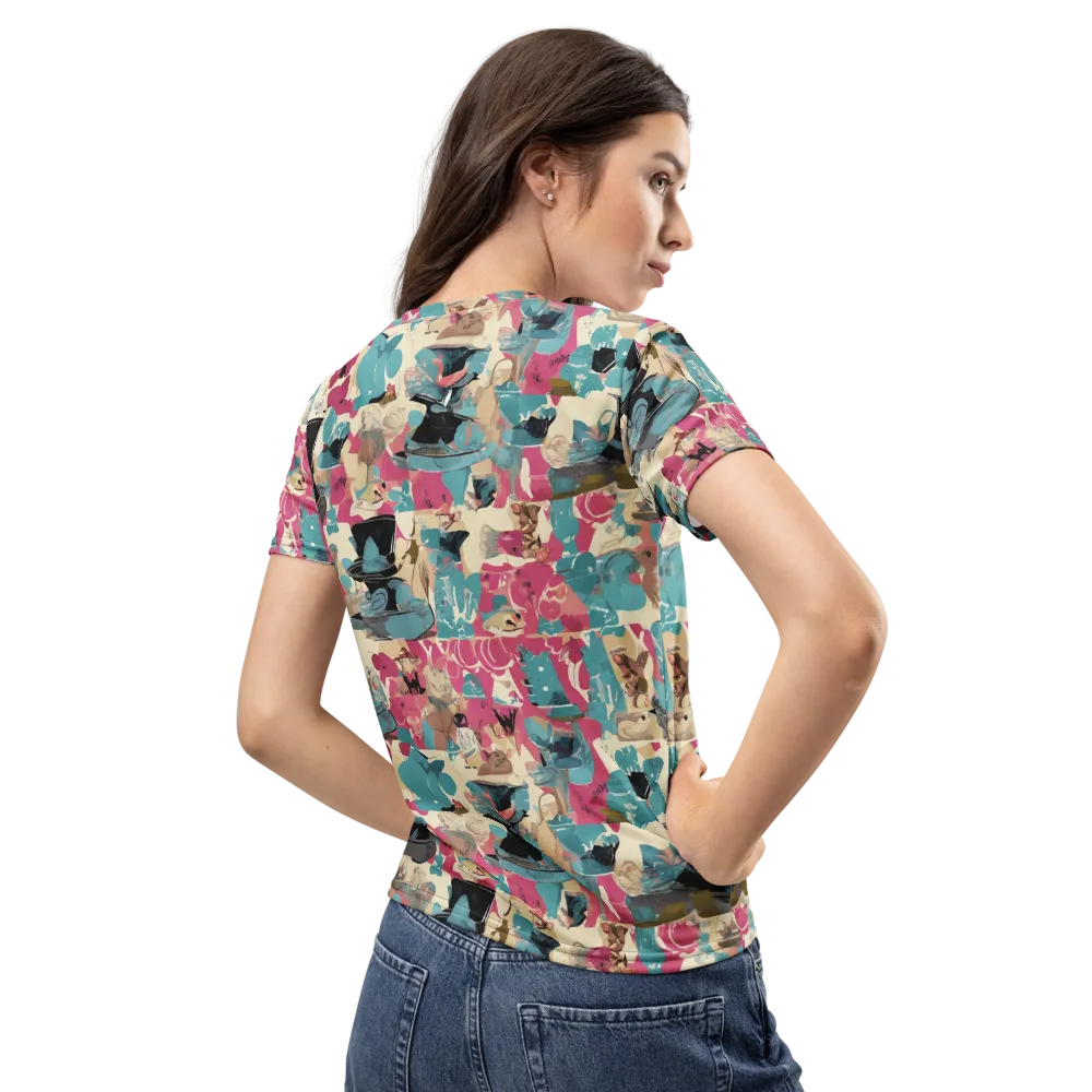 Cabinet of Curiosities on Women's Crew Neck T-Shirt — Back