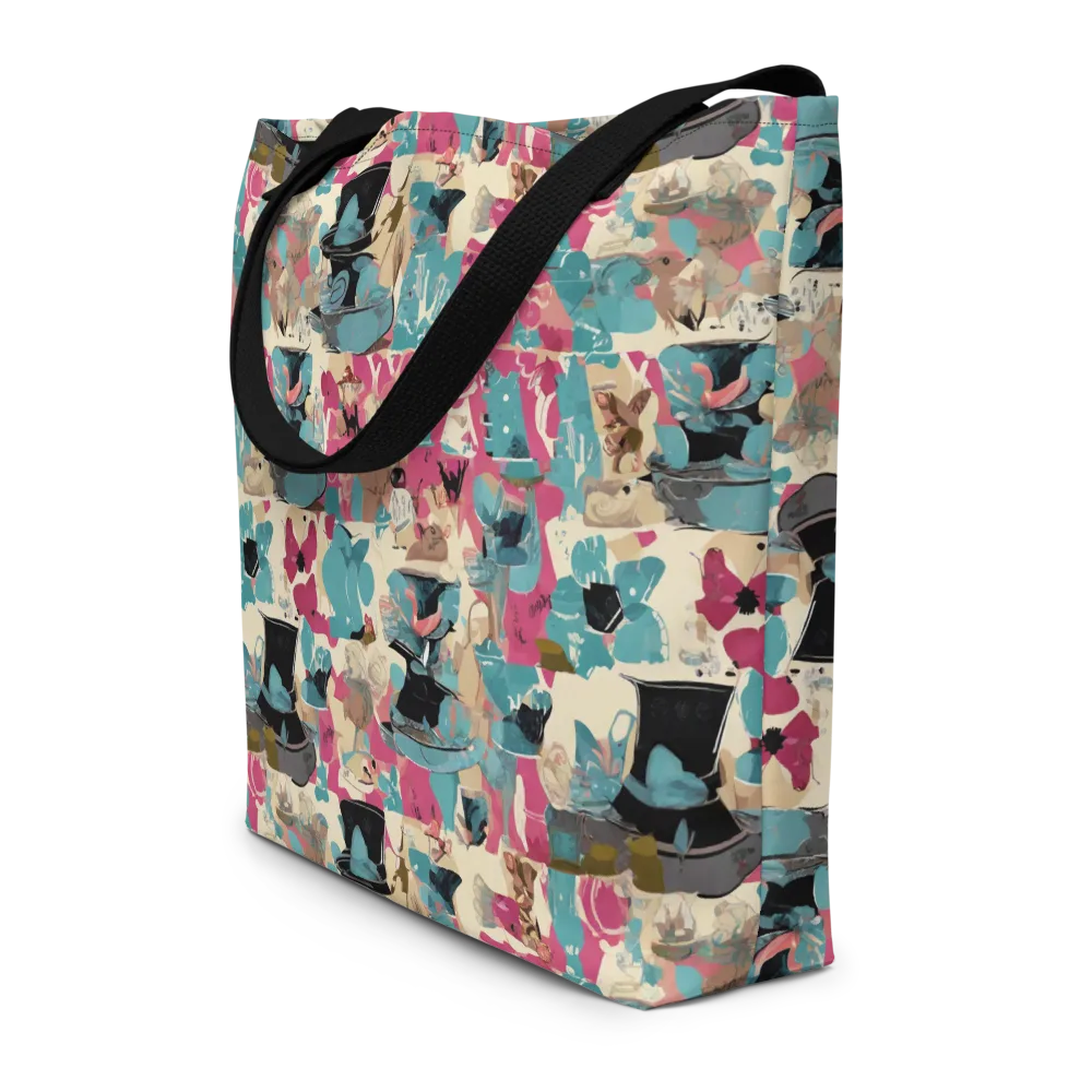 Cabinet of Curiosities on Large Tote Bag W/ Pocket — Front