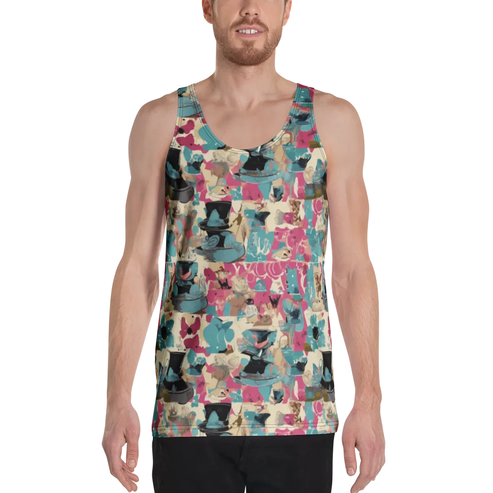 Cabinet of Curiosities on Men's Tank Top — Front